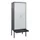 PBM-locker met bank,HxBxD 2120x800x815mm,2vak,vak B 400mm,draaigrendel