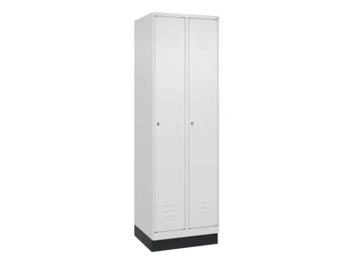 locker voor scheiding van kleding,HxBxD 1950x600x500mm,2vak