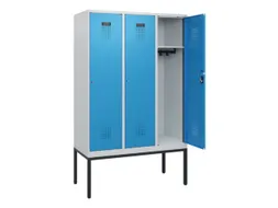 schoollocker,HxBxD 1950x1200x500mm,3vak,vak B 400mm,cil.-slot