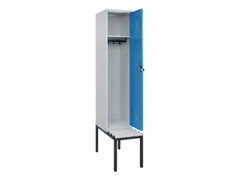 locker met bank,HxBxD 2120x400x815mm,1vak,vak B 400mm,draaigrendel
