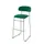 barkruk,zitting H 765mm,zitting stof,zitting velours groen