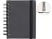 Notitieboek Quantore A6 spiraal zwart lijn