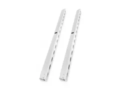 Chemins de câbles pour armoires réseau et serveur 42U Gris 2 pièces