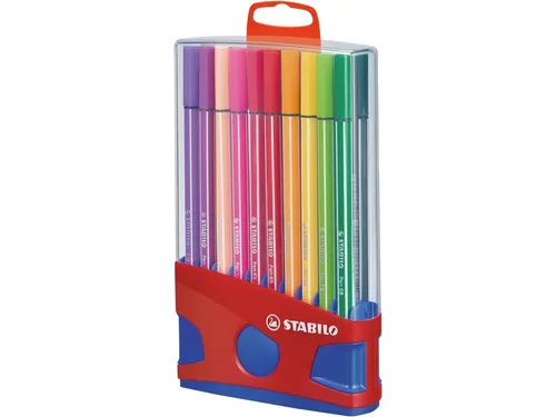 Viltstift Stabilo 68 Colorparade 20Stuks Assorti