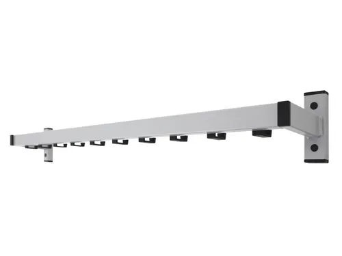Wandgarderobe 10 Haken Safe grijs
