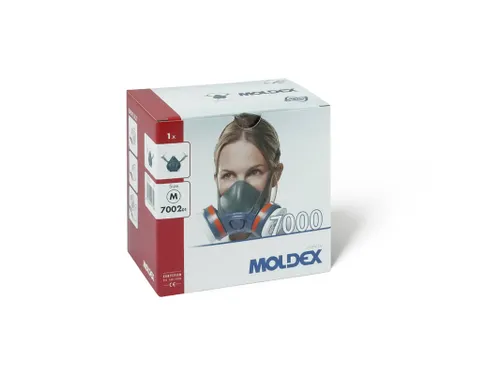 Moldex herbruikbaar halfgelaatsmasker serie 7000 TPE EasyLock maat M