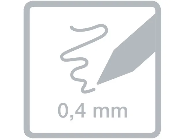 Feutre EFA couleurs assorties 16 pièces