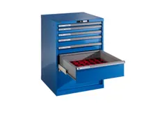 Armoire à tiroirs HxlxP 850x717x725mm 7tiroirs charge maxi 75kg finit
