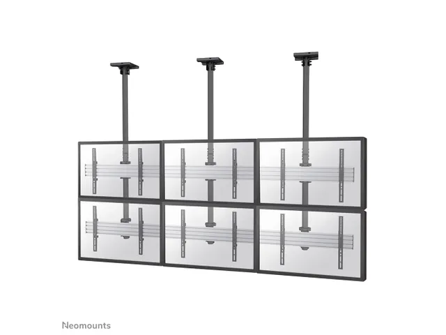Neomounts NMPRO-C32 Videowall plafondbeugel 6 schermen - 32-55 inch -