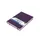 Schetsboek Kangaro A5 purple heart PU HC 80 vel 140gr roomwit met elas