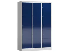 lockerkast,HxBxD 1800x1185x500mm,3x5vakken,vak B 395mm,cil.-slot
