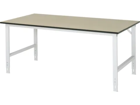 werkbank,HxBxD 760-1080x2000x1000mm,MDFblad,draagverm. 500kg