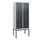 dubbeldekse locker,HxBxD 1950x800x500mm,2x2vak.,vak B 400mm