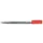 Viltstift Staedtler OHP Lumocolor 315 non permanent M 1.0mm Rood