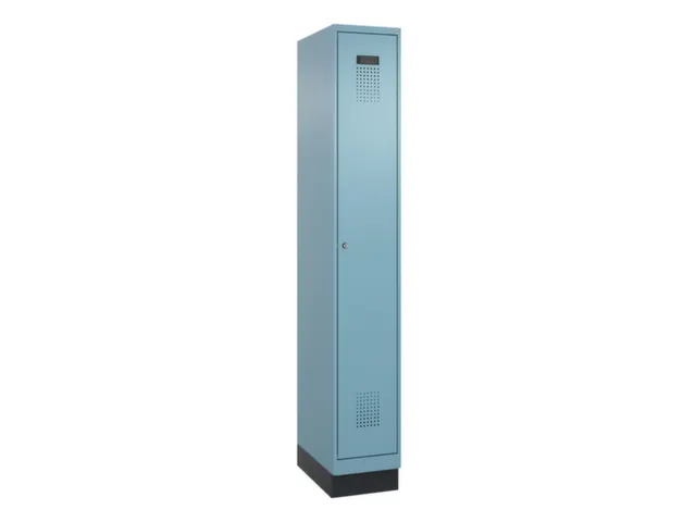 locker voor scheiding van kleding,HxBxD 1950x300x500mm,1vak