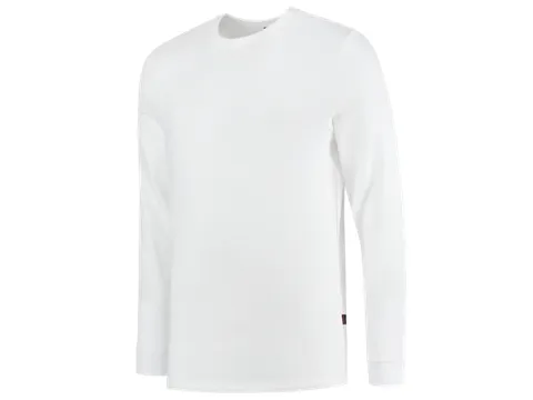 Tricorp 101015 T-shirt met lange mouwen, wit, maat S, per stuk
