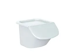 ingrediëntendispenser HxBxD 280x400x440mm 15l PP bak/deksel wit/wit