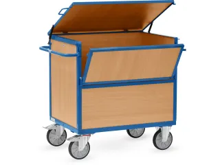 Bakwagens Met Houten Wanden 2853 600kg 1200x800mm Ral5007 - 1