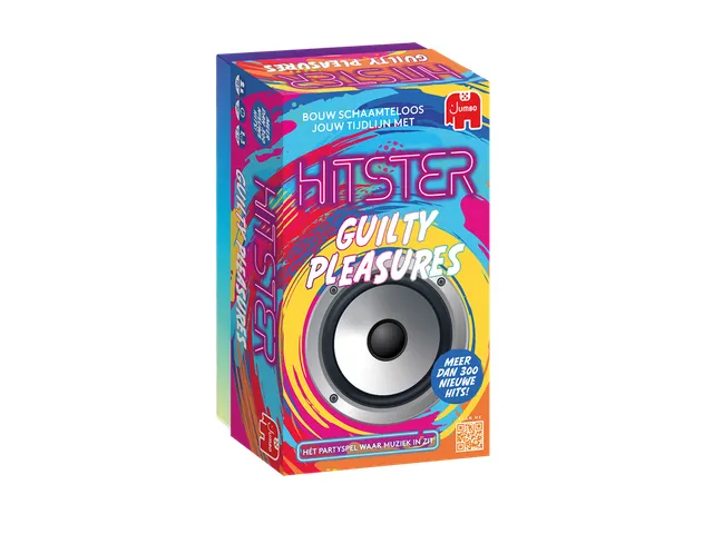 Jumbo Muziekspel Hitster Guilty Pleasure 16+