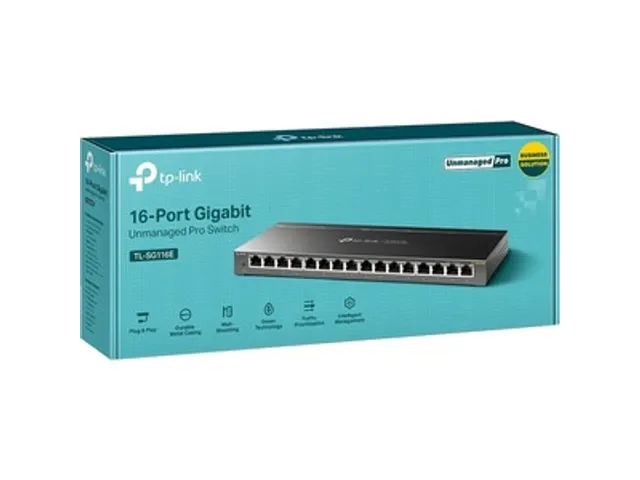 16-Poorts Gigabit Easy Smart Switch