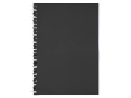 Plakboek Kangaro A4+ 120 grams 40 vel, voorkant zwart