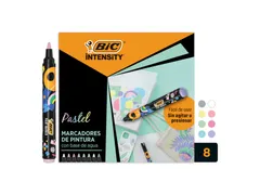 Paintmarker Bic Intensity pastel assorti 8 stuks