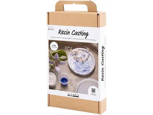 Hobbyset Creativ Company Hars Gieten dienblad met marmereffect
