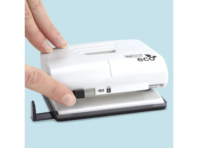 2-gaats perforator ECO 20 vellen wit