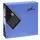 Infibra servet I-0712 40x40cm 1/4 vouw Donker Blauw 1200 Stuks