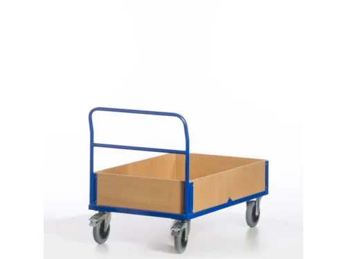 boordwandwagen,draagverm. 600kg,laadvl. LxB 1200x770mm,houtplaat