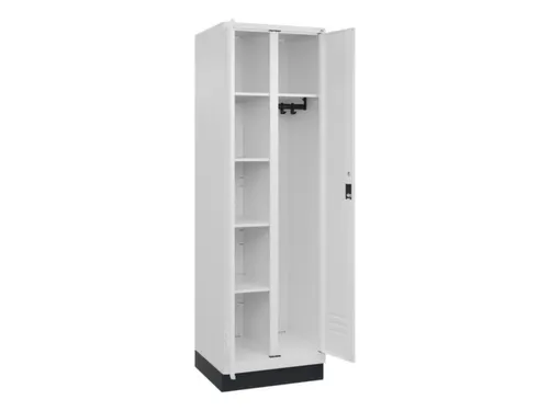 wasgoedverdeelkast,HxBxD 1950x600x500mm,vak B 300mm,cilinderslot
