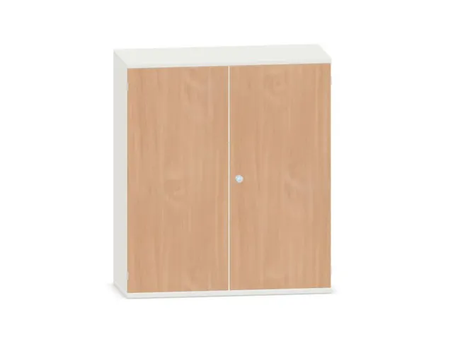 kantoorkast,HxBxD 1150x1000x430mm,decor romp wit,decor front beuken