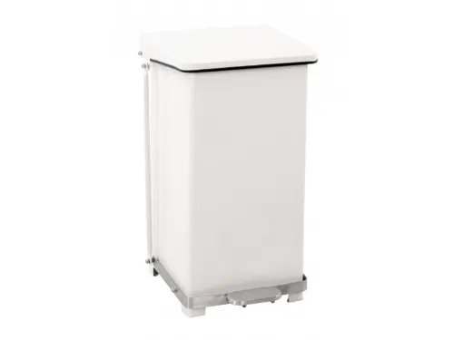 Industriële pedaalemmer 45 Liter Wit