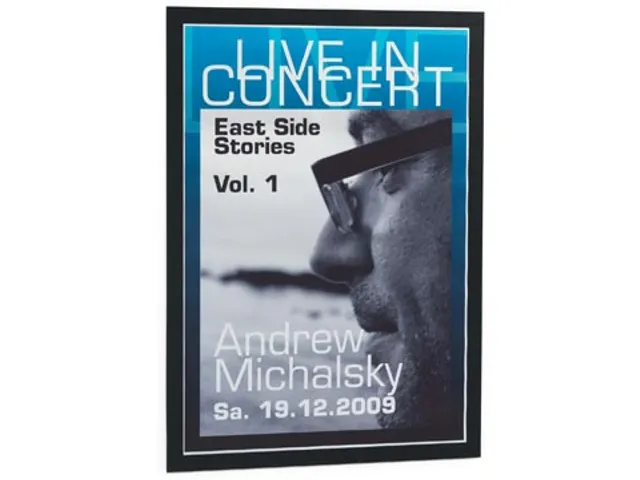 Duraframe A3 zwart, in ophangbare etui