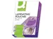 Lamineerhoes Glanzend Transparant 80x120mm A7 2x125mic Doos 100 Stuks