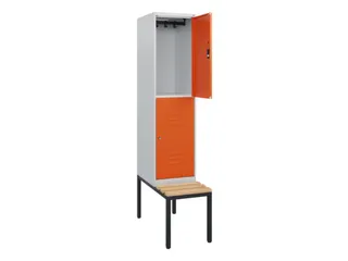 Dubbeldekse dekenkist,HxBxD 1950x400x815mm,1x2vak.,vak B 400mm - 2