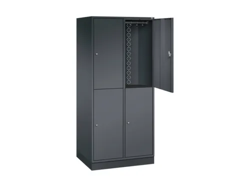 grootvolume garderobekast,HxBxD 1950x820x600mm,2x2vak.,vak B 360mm