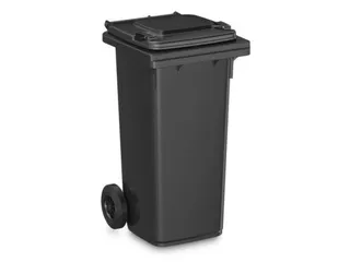 container,120l,HxBxD 933x500x550mm,deksel zwartgrijs - 1