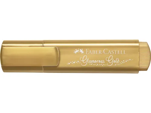 Tekstmarker Faber Castell Metallic goud