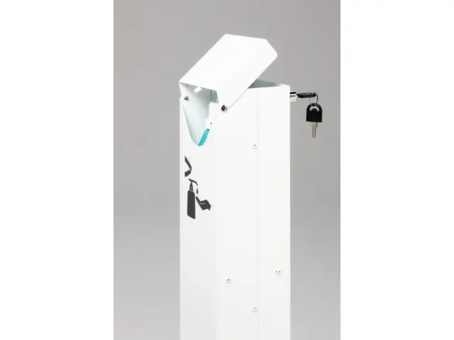 ontsmettingsmiddeldispenser HxB 1193x110mm v. 0 5-1l v. binnen/buiten