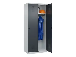 locker,HxBxD 1850x800x500mm,2vak,vak B 400mm,draaigrendel - 1