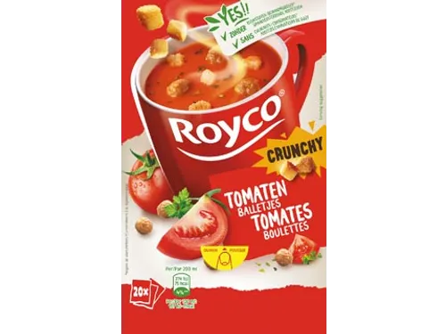 Minute Soup Tomaat Met Balletjes Doos 20 Stuks