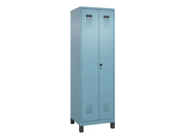 locker voor scheiding van kleding,HxBxD 1950x600x500mm,2vak