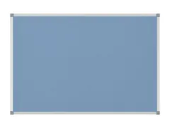 Prikbord MAULstandaard 90x180cm Textiel Licht Blauw