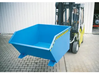Kiepbak 780x1280x1640mm 1m³ 184kg 1500kg Ral5012 - 2