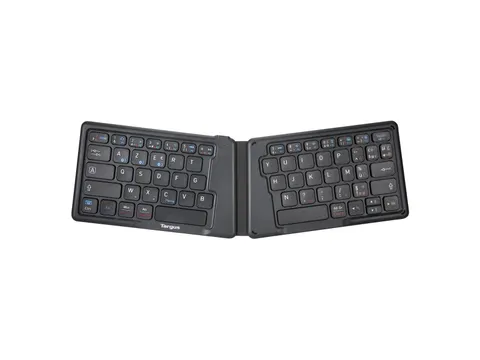 Targus AKF003FR toetsenbord Universeel Bluetooth AZERTY Frans Zwart