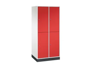grootvolume garderobekast,HxBxD 1950x820x600mm,2x2vak.,vak B 360mm - 2