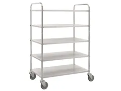 etagewagen,draagverm. 250kg,5etage(s),laadvl. LxB 900x540mm