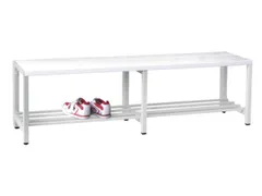 omkleedbank,HxLxD 430x1500x370mm,onderstel RAL6011