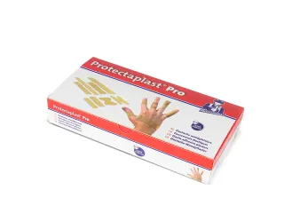 Elastische pleisters bruin Protectaplast 180x20mm 100 stuks - 1